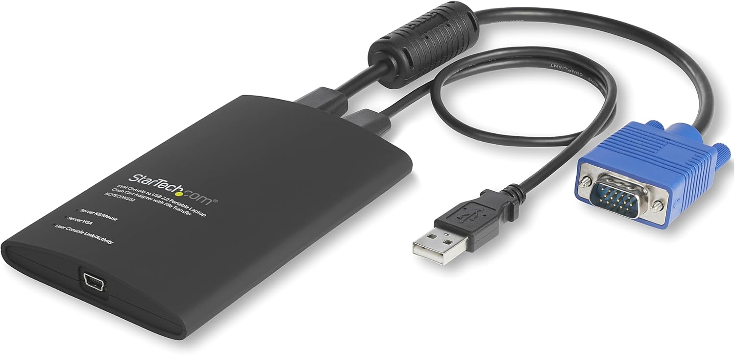 StarTech.com USB PS2 KVM Console Extender SV565UTP for Server & PC Control