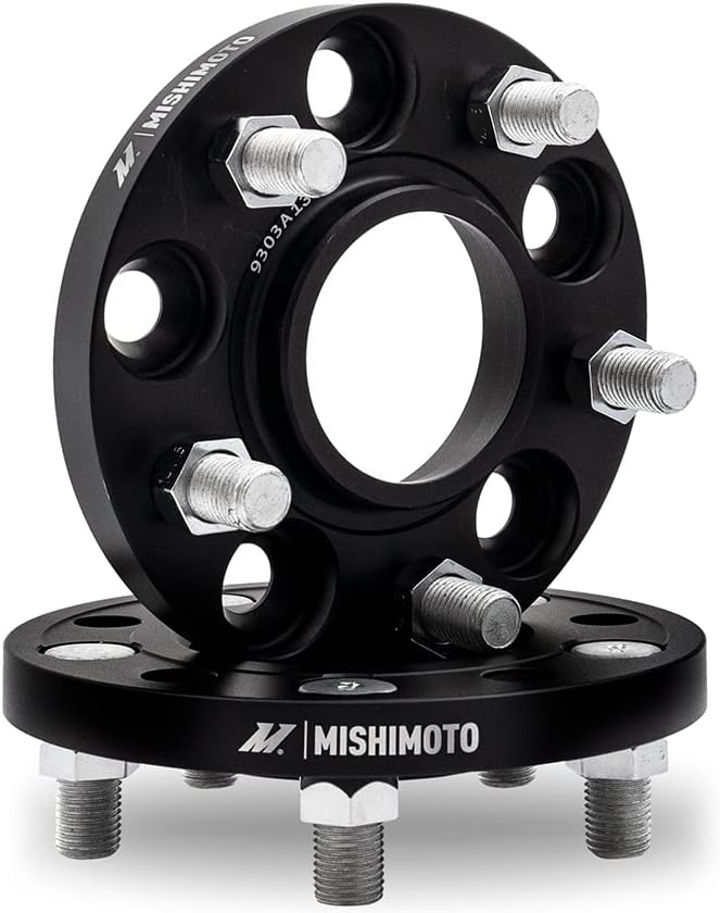 Mishimoto 40mm Wheel Spacer Pair MMWS-001-400BK for 2015-2024 Ford Mustang