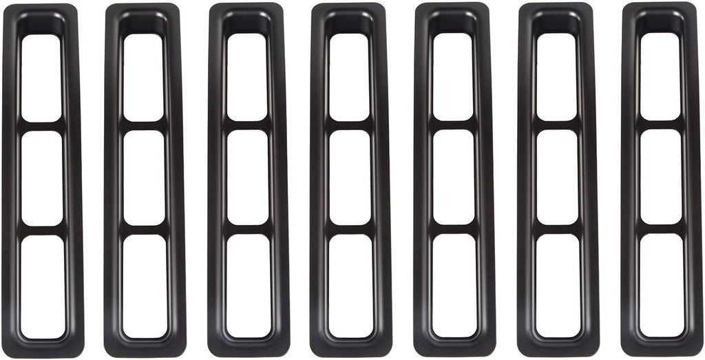 Rugged Ridge Black Grille Insert Kit 11306.03 for 1997-2006 Jeep Wrangler TJ