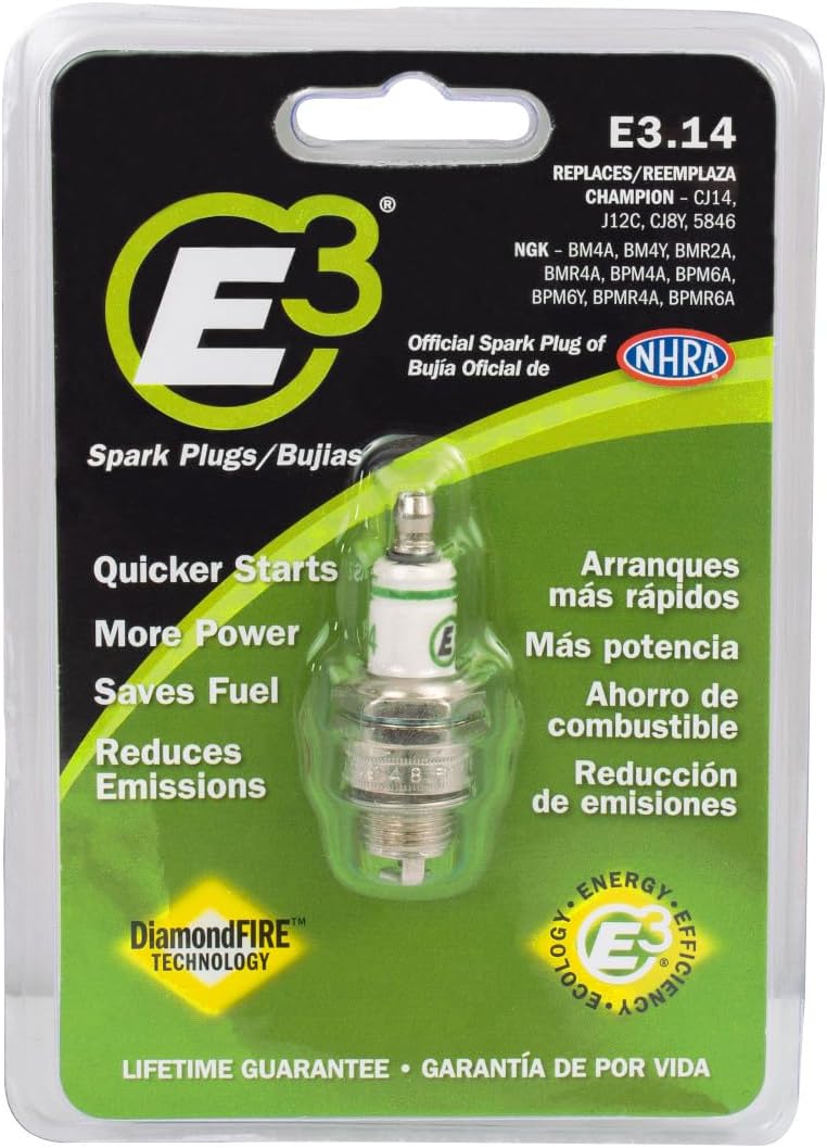E3 Spark Plugs E3.614 High-Output Ignition Coil Pack for 2006-2024 Hemi 5.7L 6.1L 6.4L