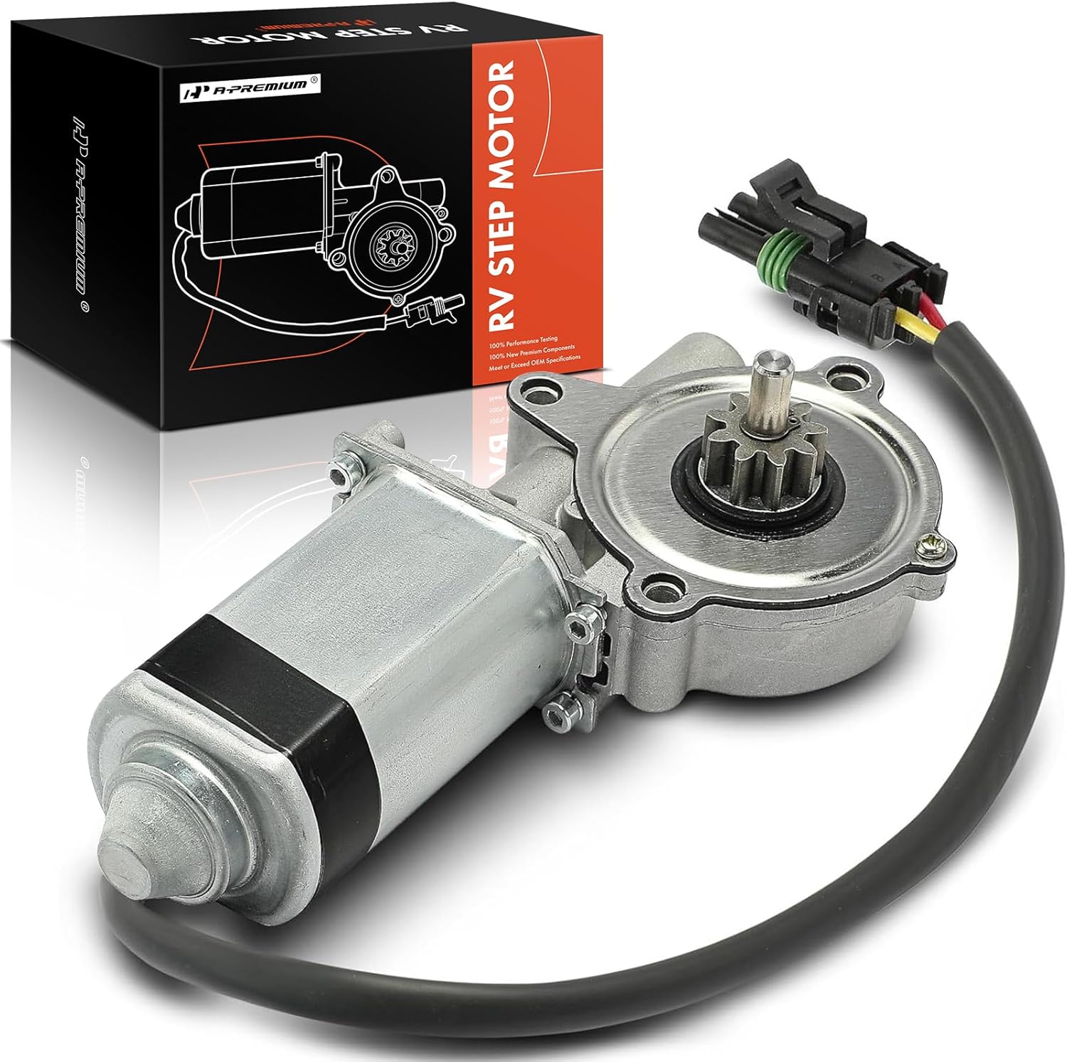 PHILTOP 300-1457 RV Step Motor Replacement for Lippert Kwikee 25 Series 369506