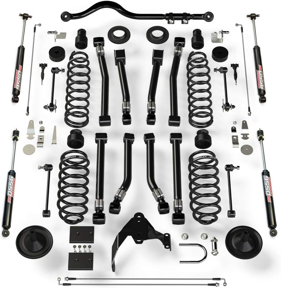 TeraFlex JK/JKU: Front Lift Coil Springs (6" Lift)