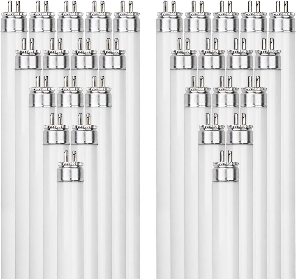 Sunlite 40-Pack F21T5/841 21W T5 Linear Fluorescent Lamp 4100K Cool White