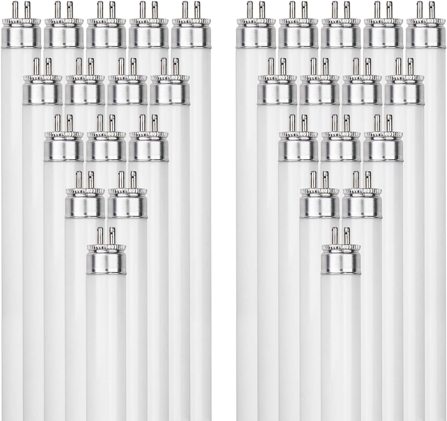 Sunlite 40-Pack F21T5/841 21W T5 Linear Fluorescent Lamp 4100K Cool White