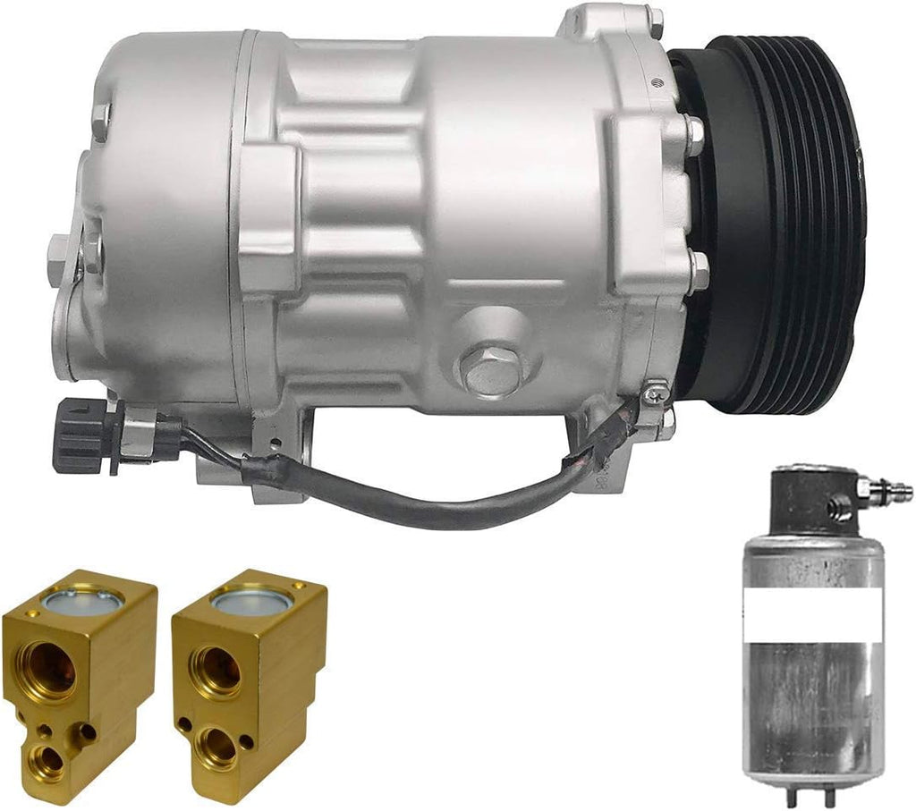 Sanden OEM A/C Compressor 77599 TRSA090 for 2001-2002 Honda Civic & Prelude