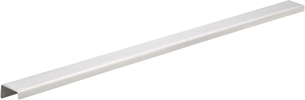 Richelieu Contemporary 25-Inch Stainless Steel Edge Pull BP57625170 for Modern Cabinetry