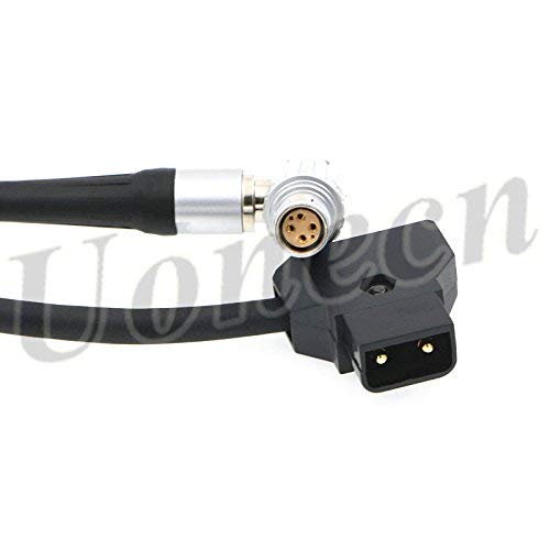 Aftermarket D-Tap to 6-Pin 2B Male Power Cable for RED Scarlet, Epic, and RED One