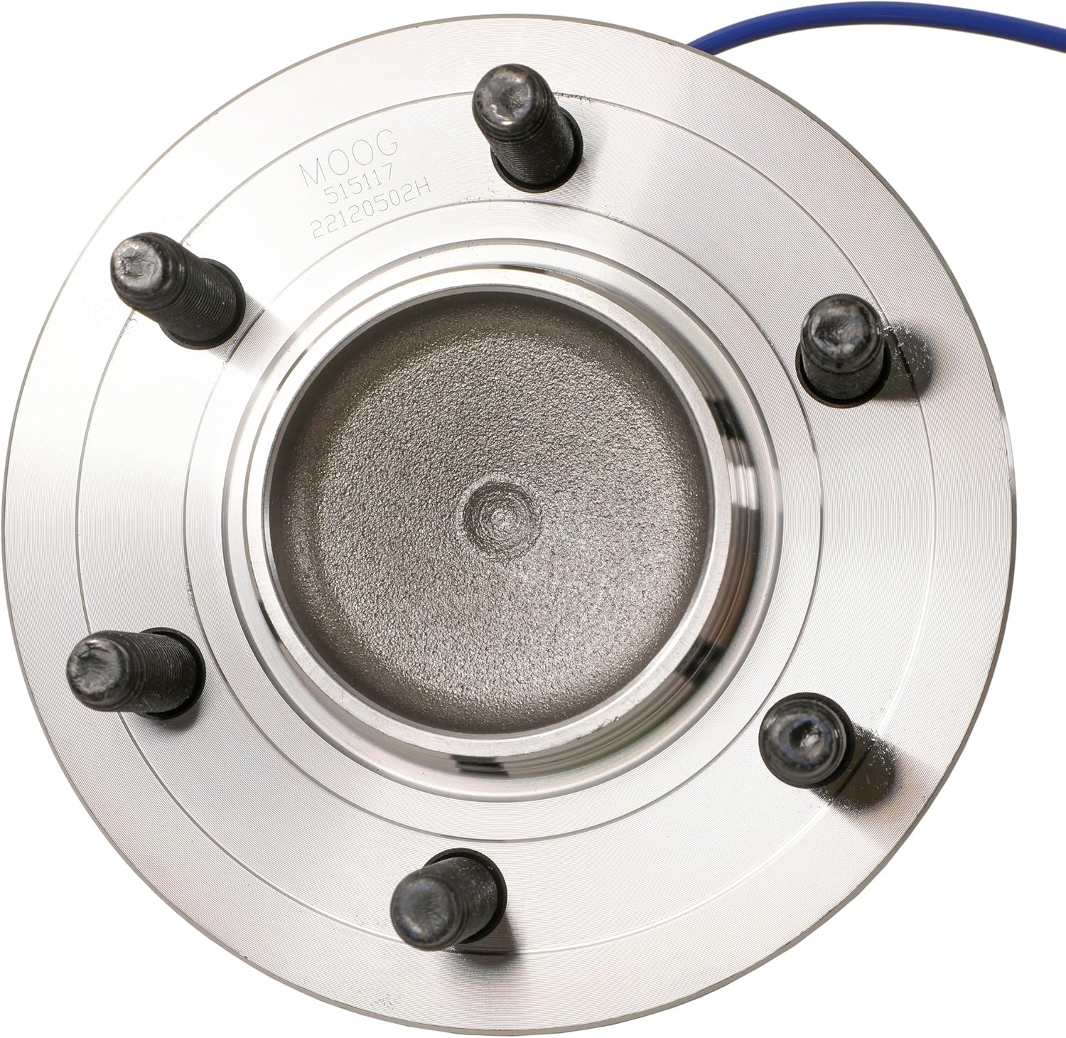 MOOG Pair (2) Front Wheel Bearing & Hub Assemblies 515117 for 2009-2010 Ford F-150 2WD 6-Lug