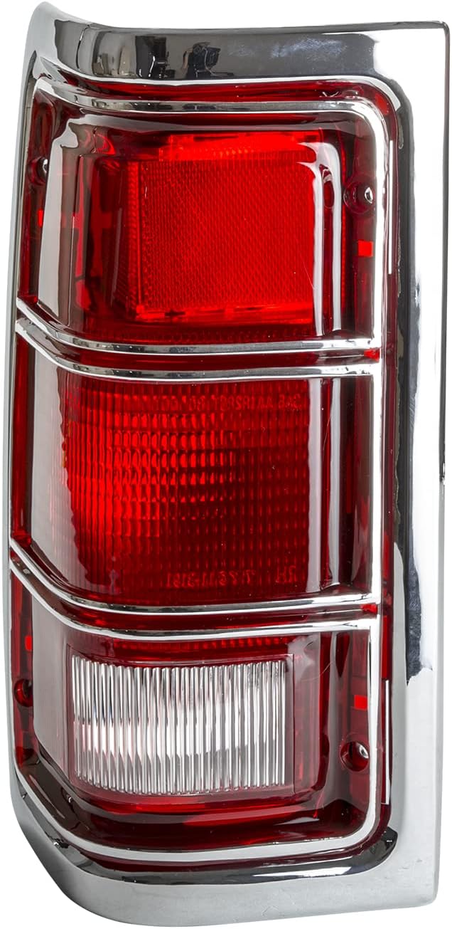 TYC Left Tail Light Assembly 11-5060-21 for 1981-1993 Dodge D/W Series Pickup & Ramcharger
