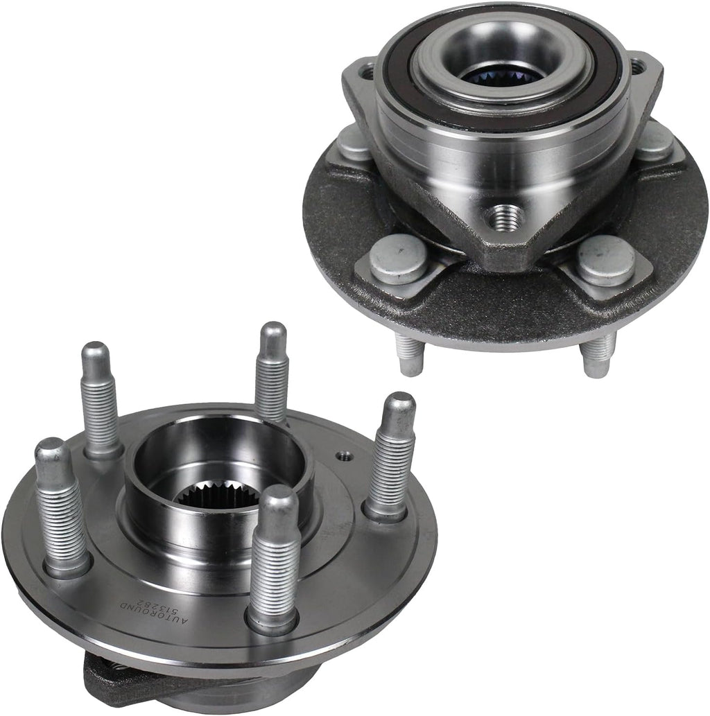 Midwest Motors Wheel Bearing Hub Assembly 513282 for 2008-2016 Chevy Camaro & Cadillac CTS