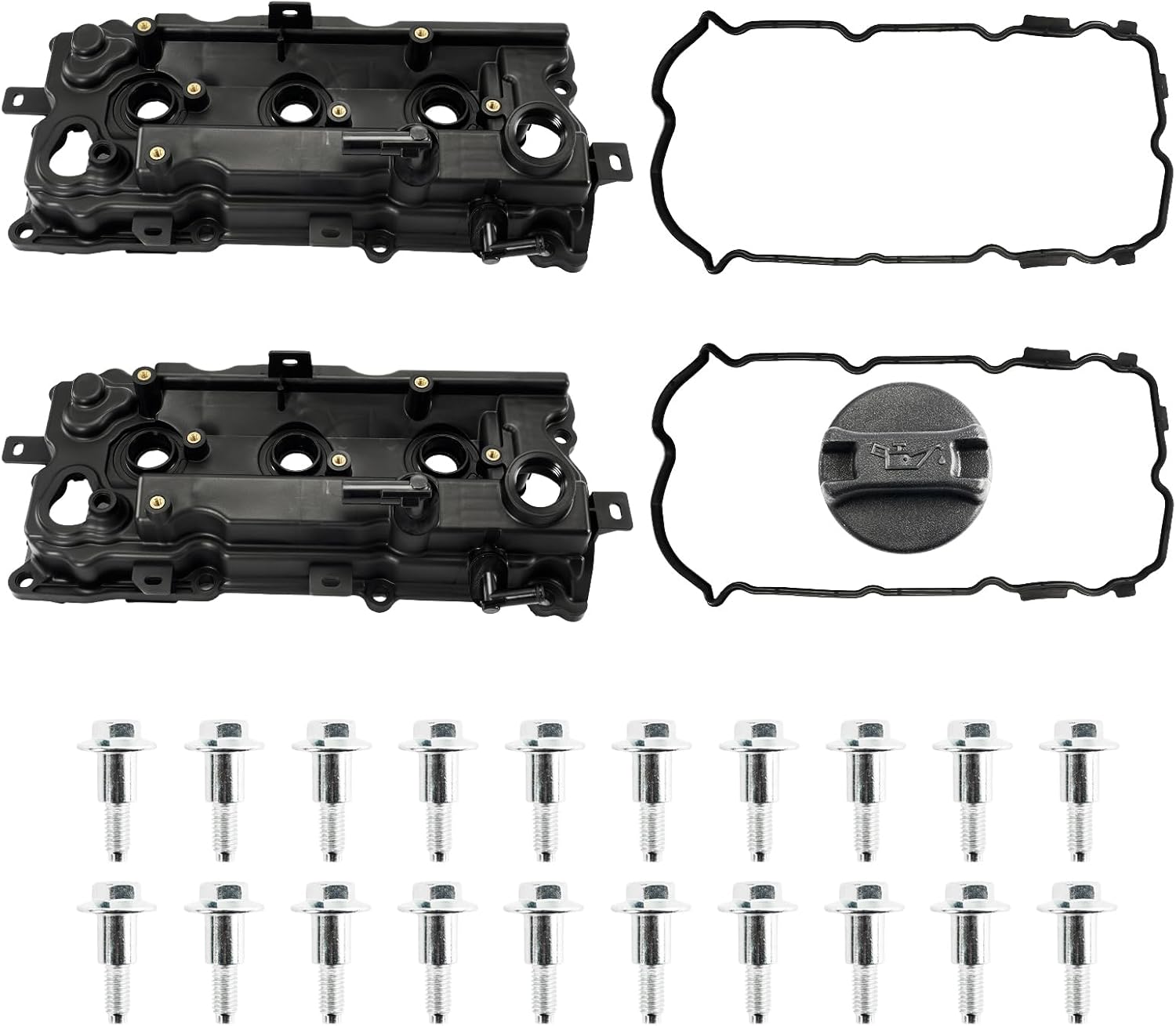 Dorman 264-996 Engine Valve Cover - Right (Rear) for 2009-2014 Nissan Murano / Quest 3.5L V6