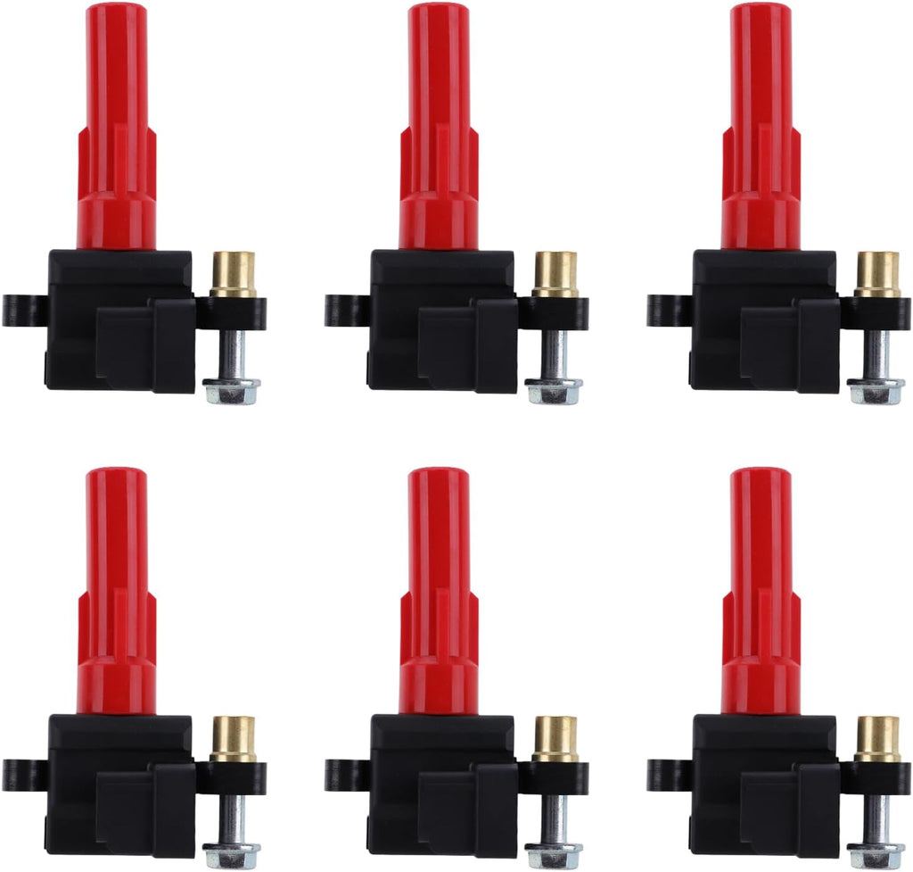 Premium Ignition Coil 6-Pack UF666 for 2010-2018 Subaru Outback 3.6L H6