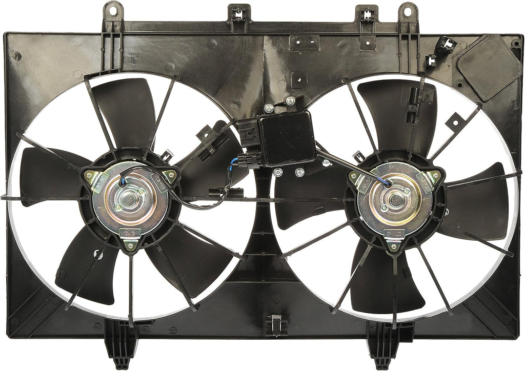 Dorman 621-243 Dual Radiator Fan Assembly with Controller for Infiniti M35 2006-2008, M45 2006-2010