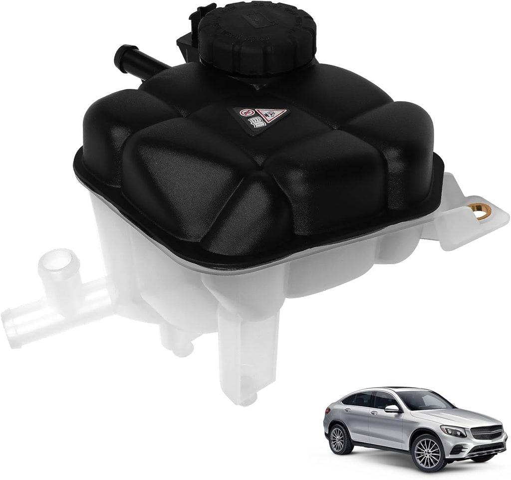 Unbranded Coolant Expansion Tank 1665000049 for 2012-2019 Mercedes ML GLE GL GLS