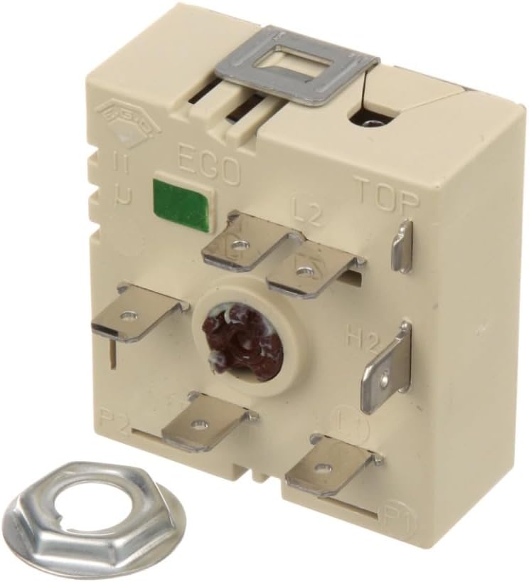Duke Manufacturing Infinite Switch 5578-2 for 208V Models with Bracket