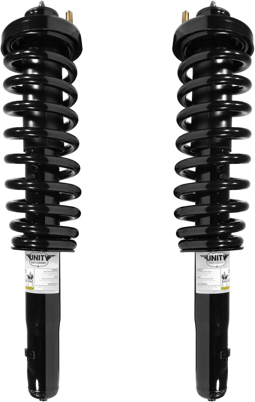 Unity Automotive Front Suspension Strut and Coil Spring Assembly 11665 for 1997-2001 Honda CR-V