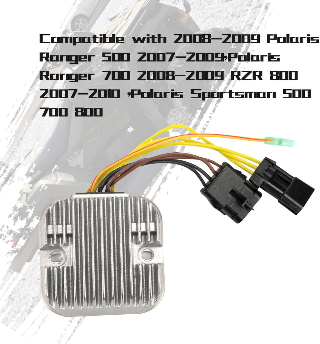 Midwest Motors Voltage Regulator Rectifier 4011925 for 2008-2009 Polaris RZR 800 EFI/S/LE