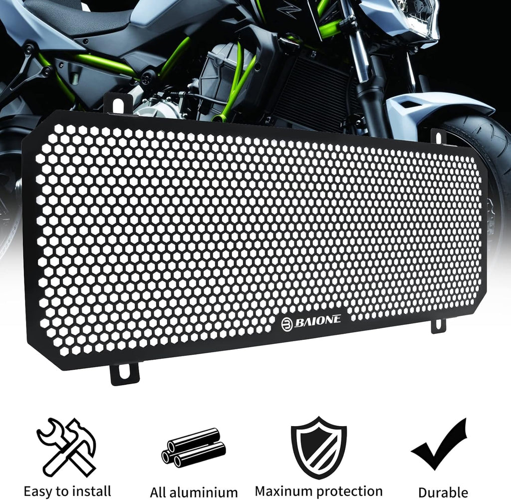 Midwest Motors Radiator Grille Guard MM-Z900-RG for Kawasaki Z900 2017-2024