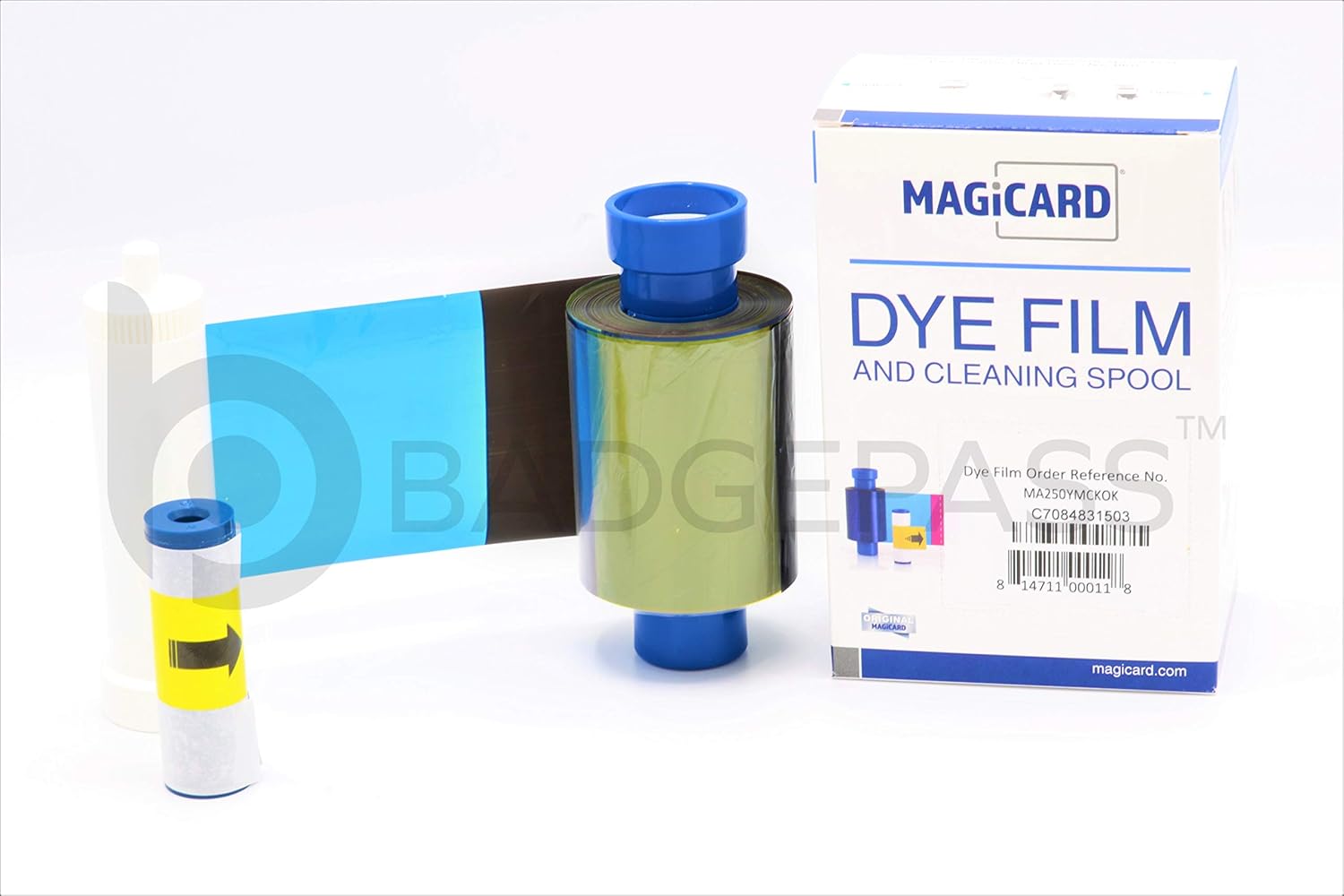 Magicard MA250YMCKOK YMCKOK Color Ribbon & Card Bundle for Enduro 3E & Rio Pro