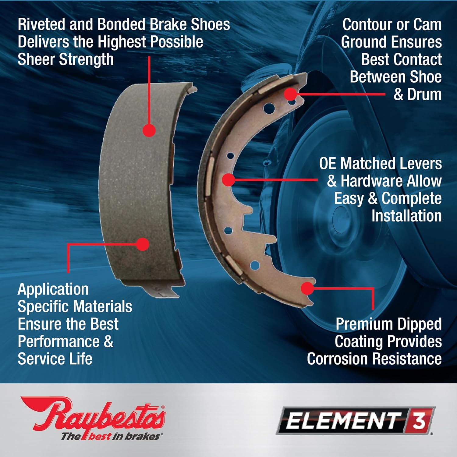 Raybestos 9769R R-Line Rear Brake Drum