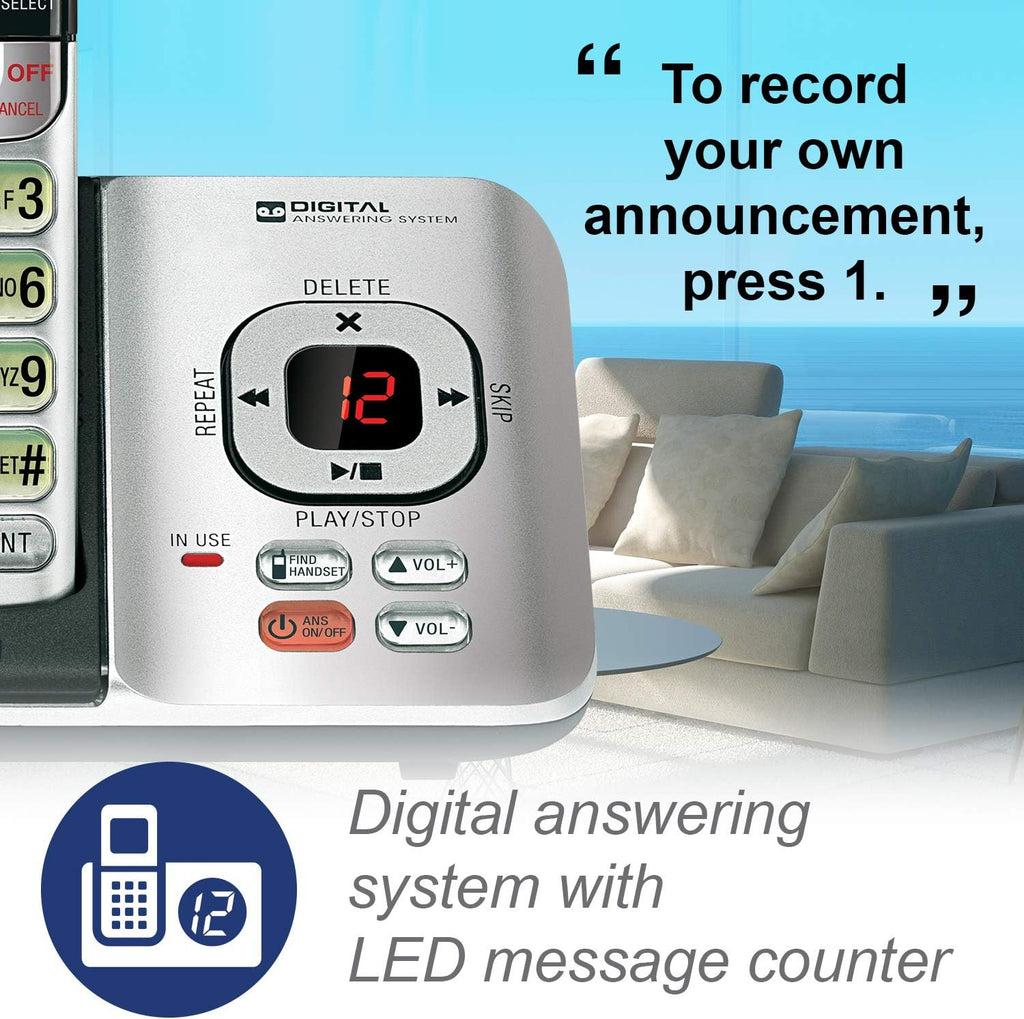 VTech ErisStation VCS704 Conference Phone with Four Wireless Mics