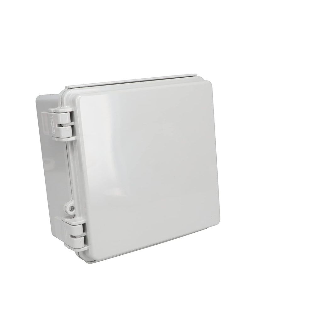 Bud Industries NBB-15245 NEMA 4X Plastic Enclosure 13x13 for Universal Automotive & RV Electrical