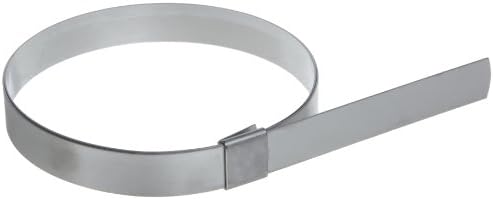 BAND-IT CP16S9 4" ID Center Punch Clamp 201SS 5/8" Wide (6 Pack) for Universal Industrial & Automotive Application
