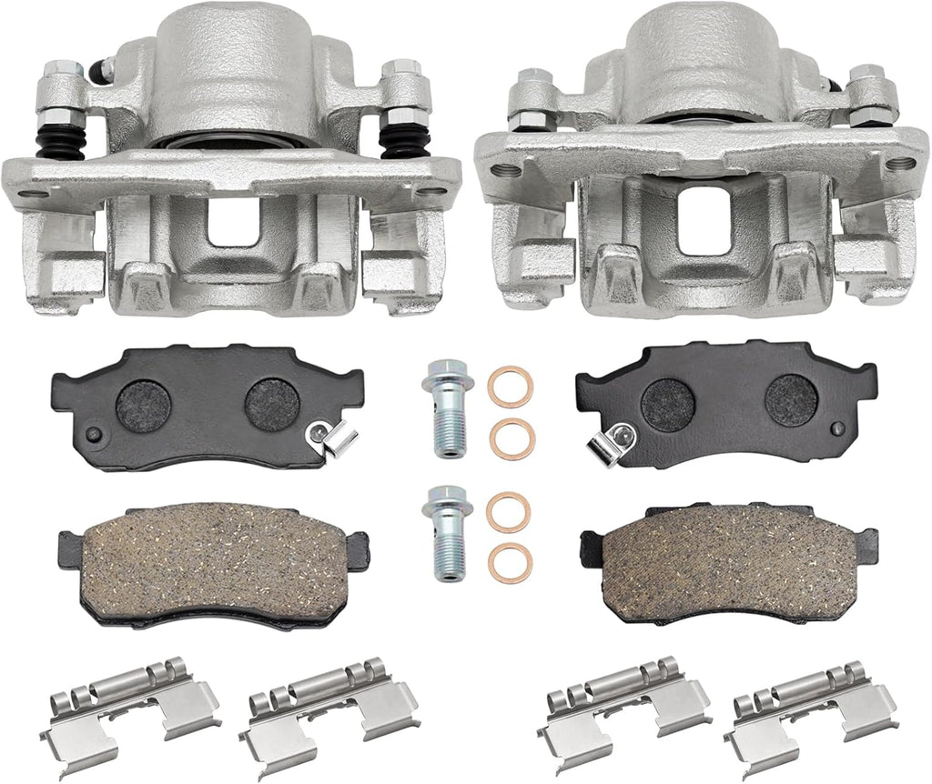 Midwest Motors Front Right Passenger Brake Caliper with Bracket 45018-TR3-A00 for 2012-2015 Honda Civic 1.8L HF LX