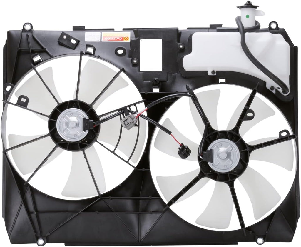 TYC 620970 Toyota Sienna Dual Radiator and Condenser Fan Assembly