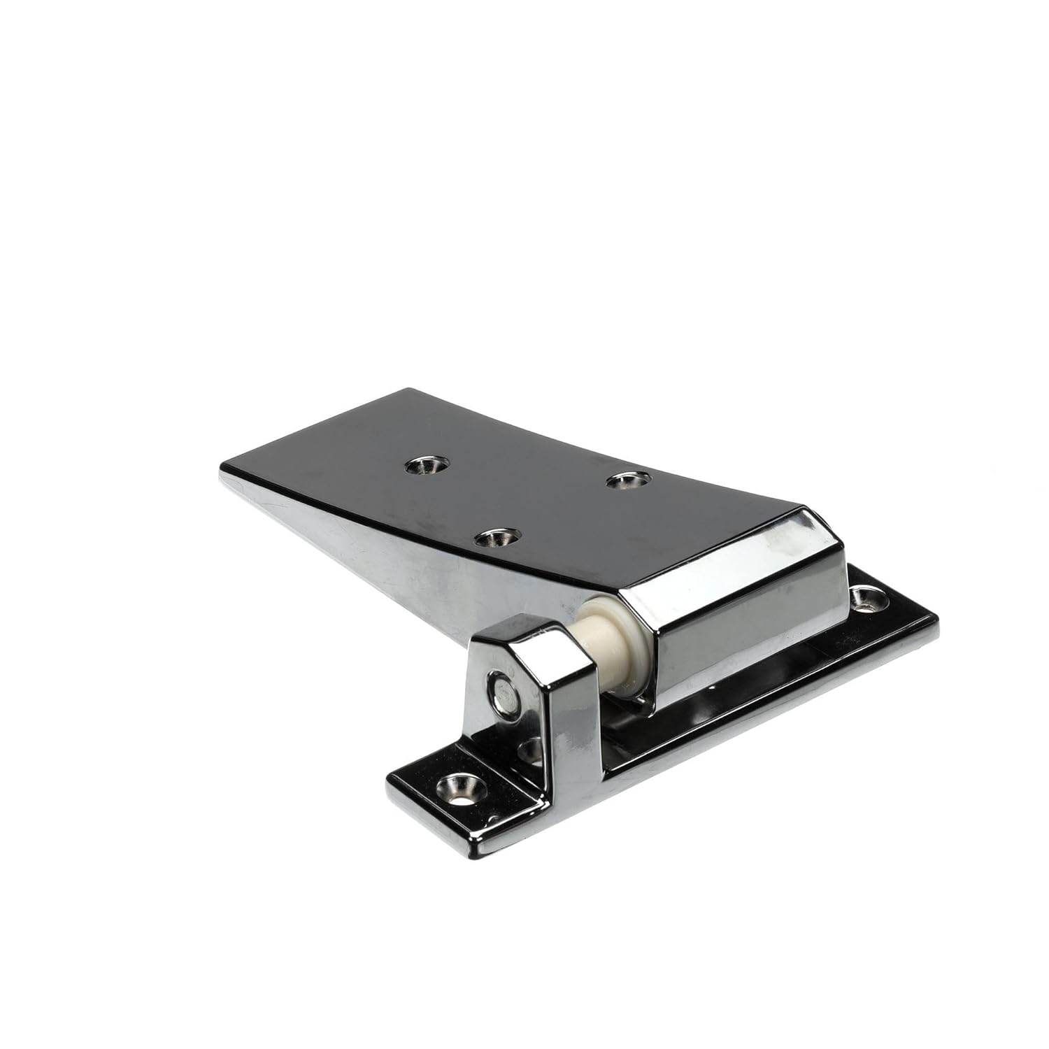 Kason 1256-V00004C Cam-Rise Hinge Smooth Face Chrome Flush for Walk-In Coolers