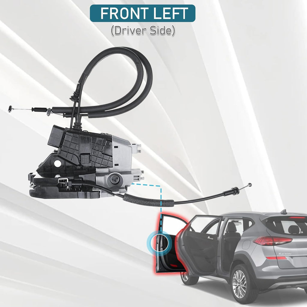 ApplianPar Front Driver Side Door Lock Actuator 81310-D3010 for 2016-2020 Hyundai Tucson