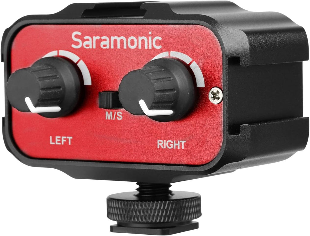 Saramonic 2-Channel Camera Audio Mixer SR-AX100 for DSLR & Mirrorless Cameras