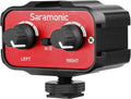 Saramonic 2-Channel Camera Audio Mixer SR-AX100 for DSLR & Mirrorless Cameras