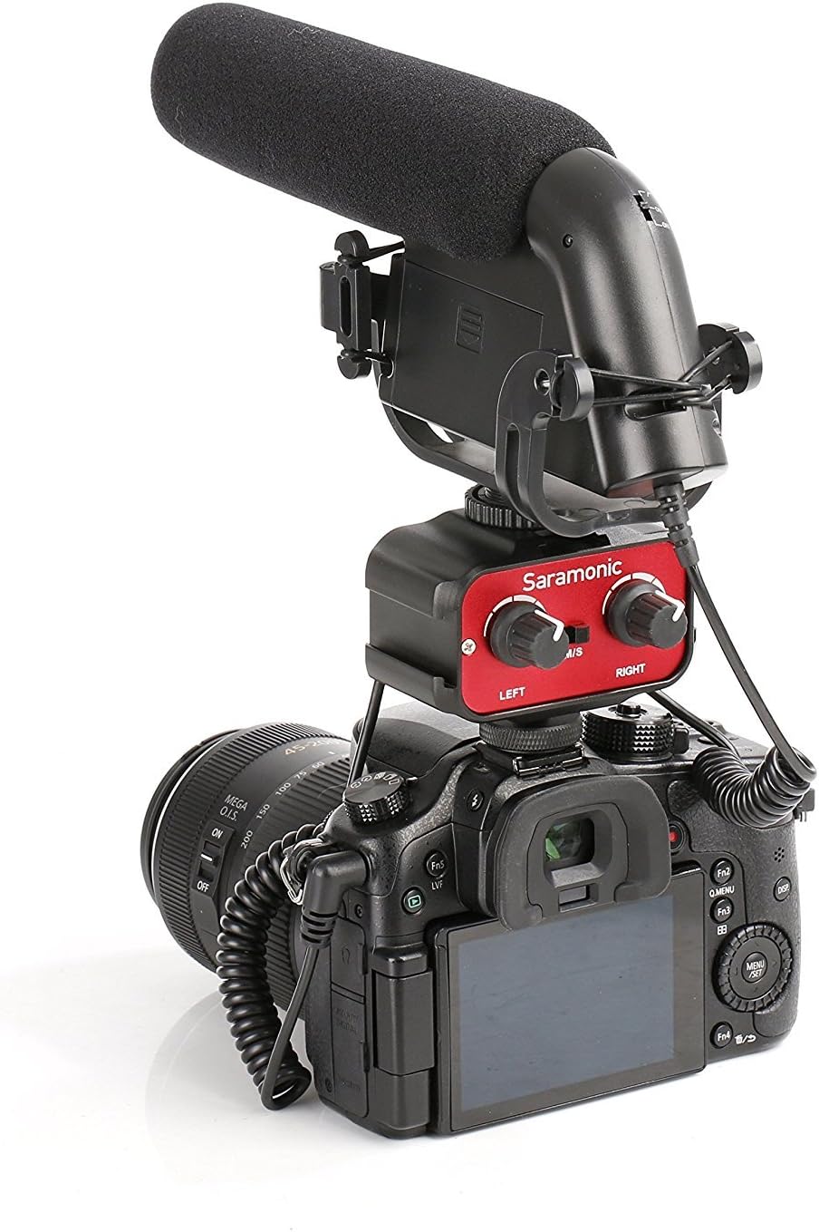 Saramonic 2-Channel Camera Audio Mixer SR-AX100 for DSLR & Mirrorless Cameras