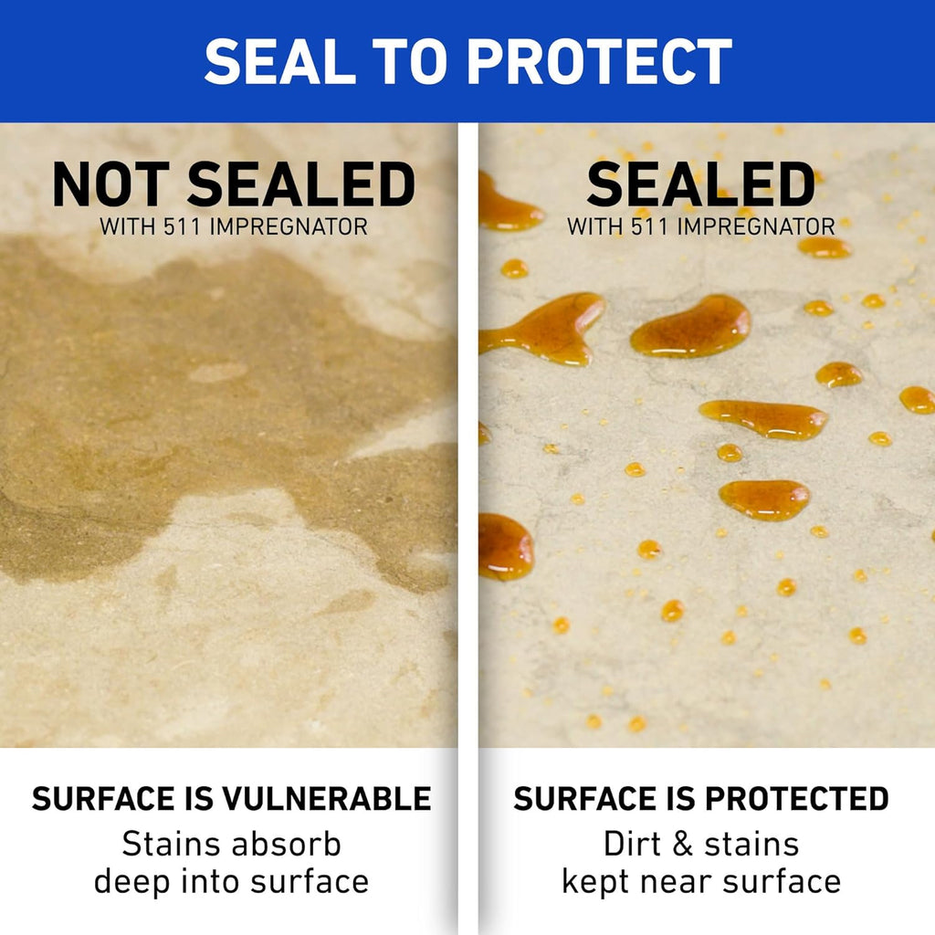 Miracle Sealants 511 Impregnator Penetrating Sealer 511PT6 for Stone, Grout & Tile - 1 Pint