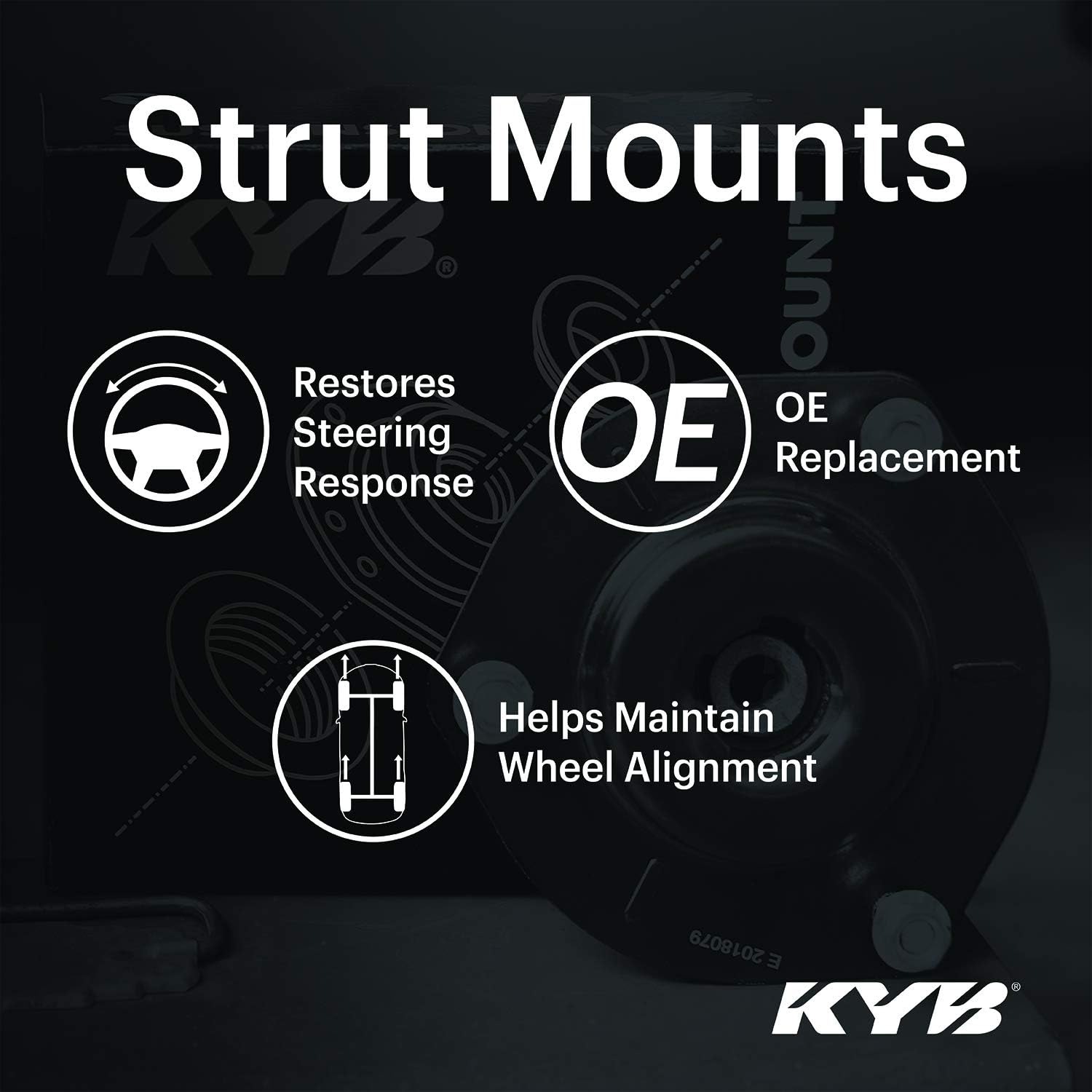 KYB SM5568 Suspension Strut Mount Kit