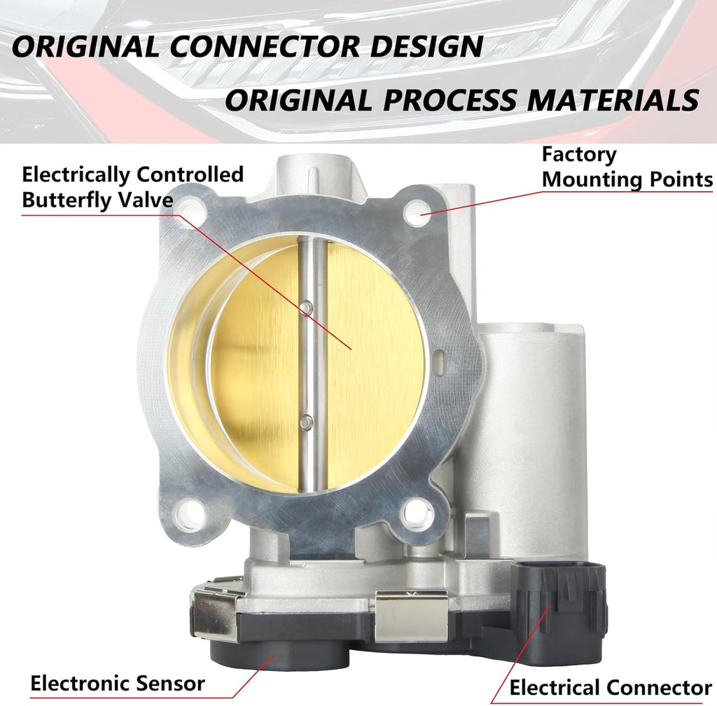 Autopart Premium Throttle Body 12616994 for 2010-2011 Equinox Terrain 3.0L