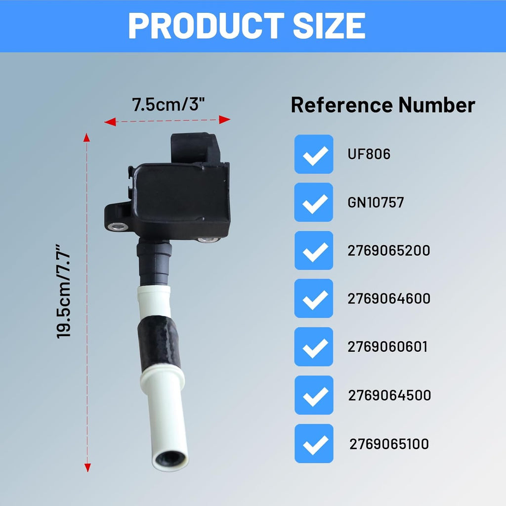 Premium Ignition Coil 2769060601 for Mercedes-Benz C350 E350 ML350 S550