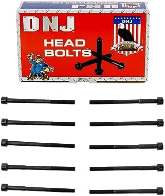 DNJ Cylinder Head Bolt Set HBK943 for 98-08 Toyota Corolla Matrix 1.8L 1ZZFE