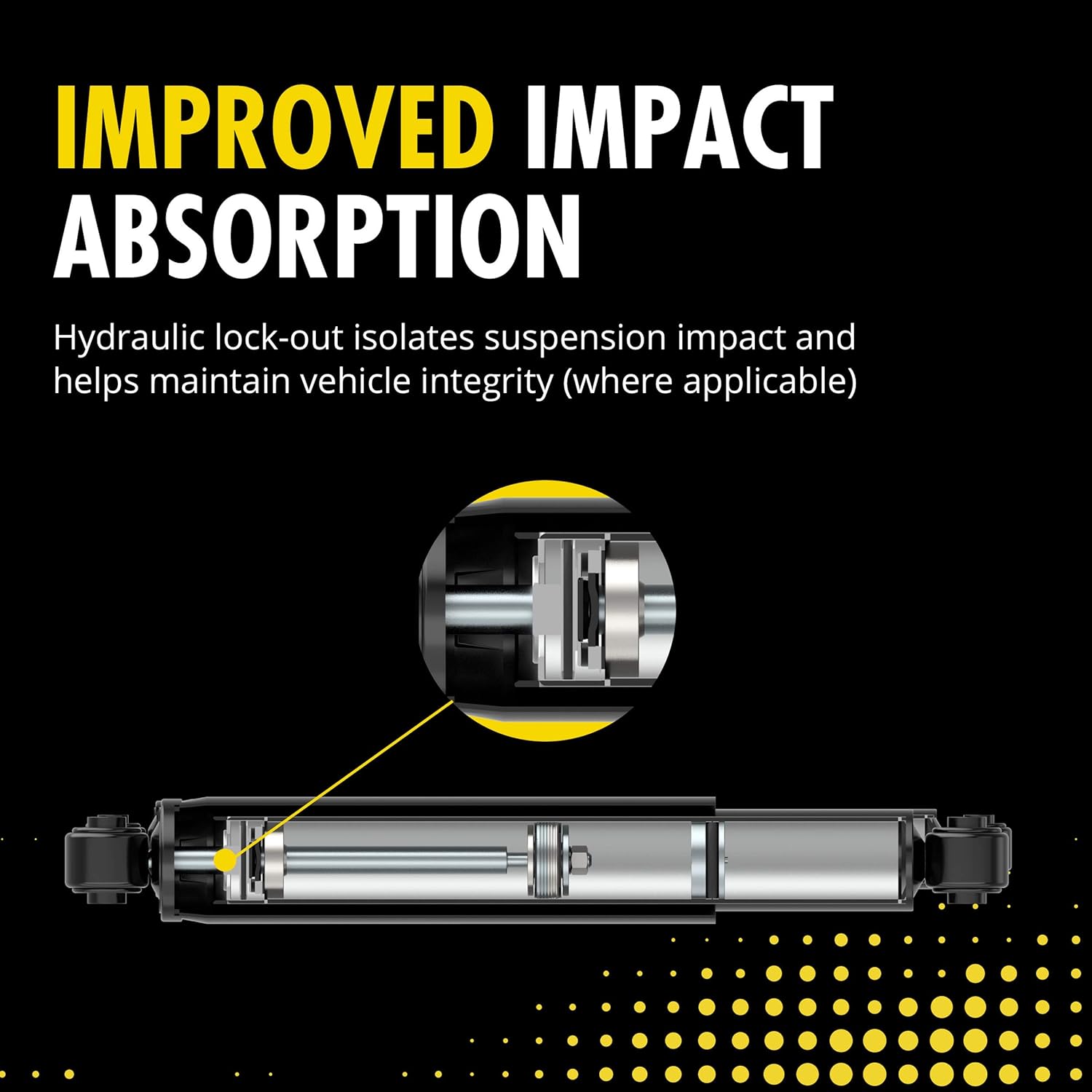 Monroe Reflex Shock Absorber 911501 for 04-08 Ford F-150 & 03-06 Expedition