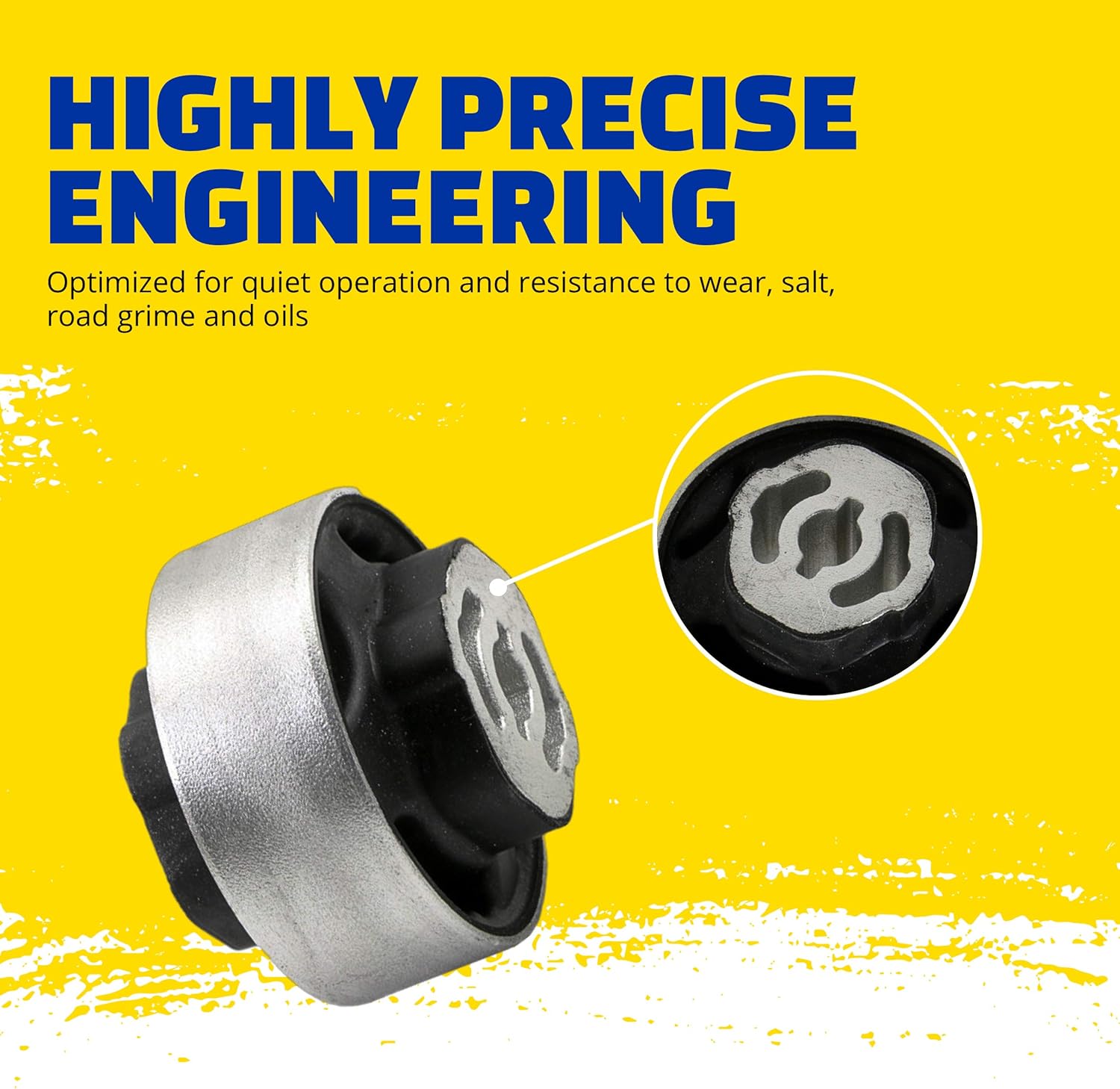 Moog K200860 Control Arm Bushing Front Lower Rearward for 04-13 Mazda 3 & 14-23 Transit Connect