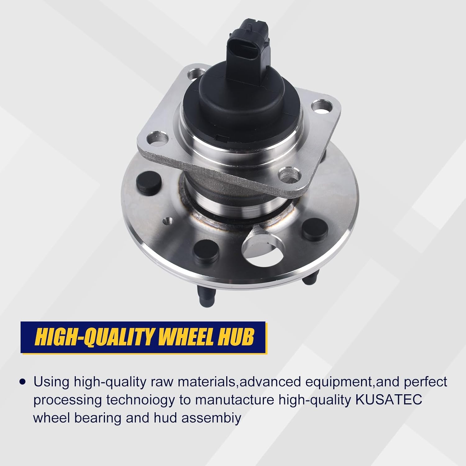 Midwest Motors Rear Wheel Bearing Hub Assembly 512003 for 97-05 Buick Cadillac Chevy Oldsmobile Pontiac