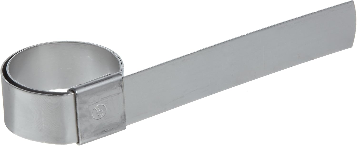 BAND-IT CP16S9 4" ID Center Punch Clamp 201SS 5/8" Wide (6 Pack) for Universal Industrial & Automotive Application