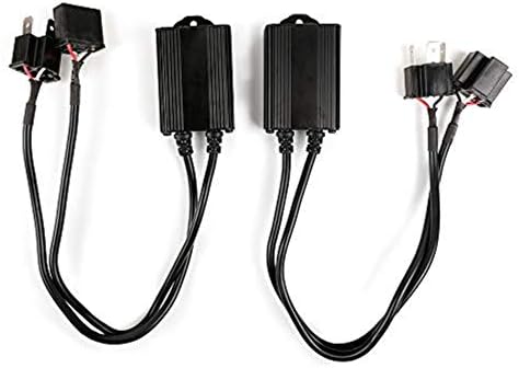 ARC Lighting H4 LED Decoder Harness Kit 20042 for Jeep, Dodge, and VW (Pair)