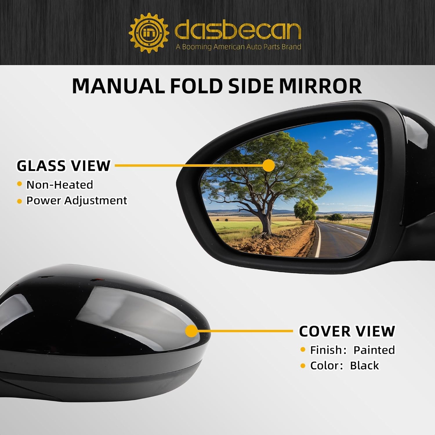 Garage-Pro Driver Side Power Mirror NI1320311 for 2019-2021 Nissan Altima