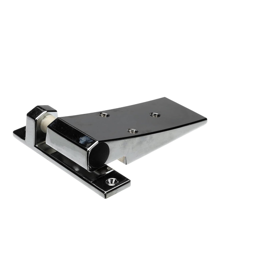 Kason 1256-V00004C Cam-Rise Hinge Smooth Face Chrome Flush for Walk-In Coolers