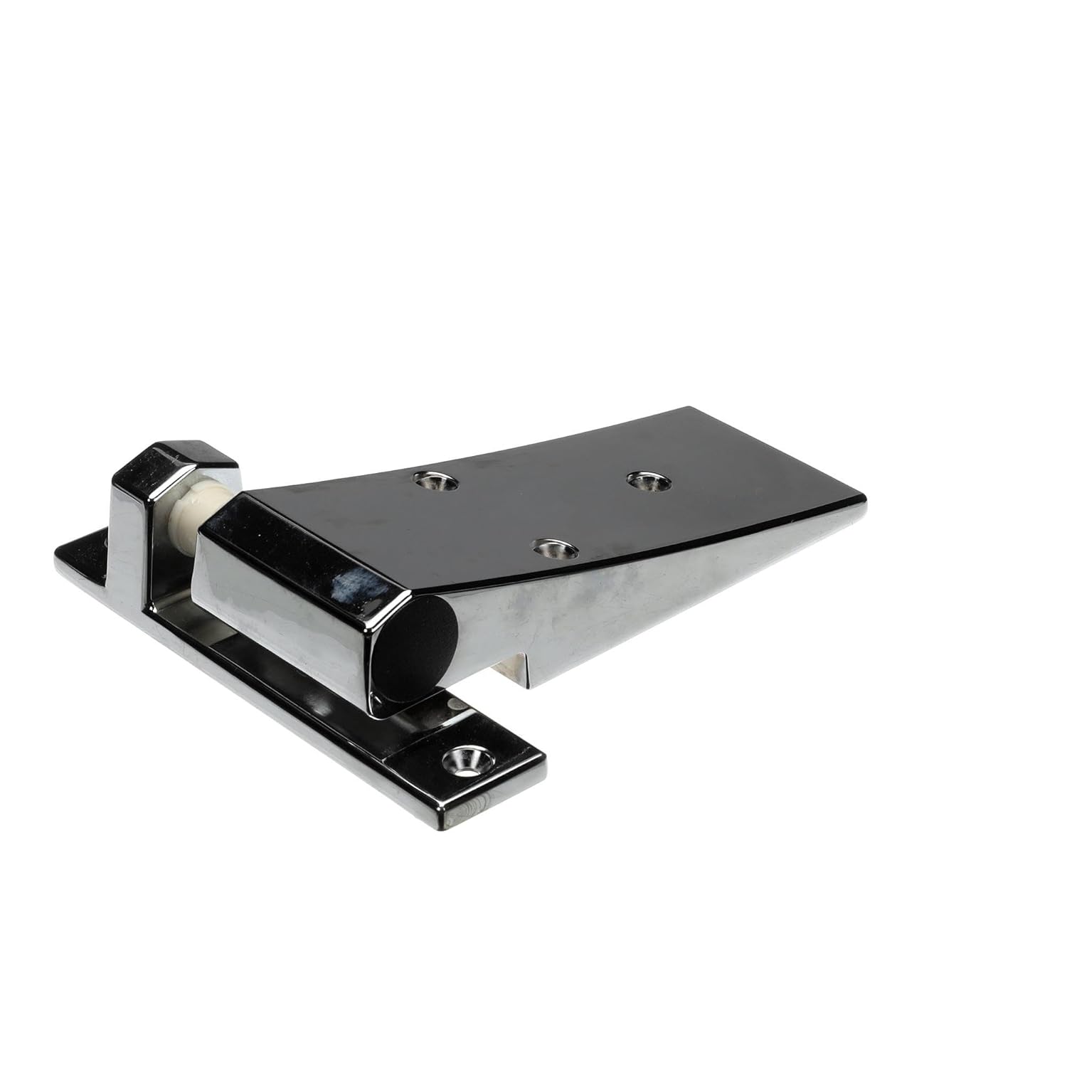 Kason 1256-V00004C Cam-Rise Hinge Smooth Face Chrome Flush for Walk-In Coolers
