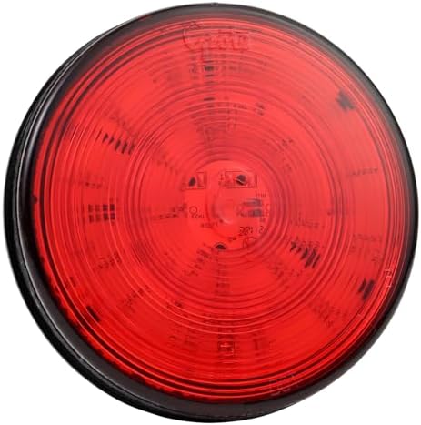Grote SuperNova 4" Round Red LED Tail Light 53312 for Heavy Duty Trucks & Trailers