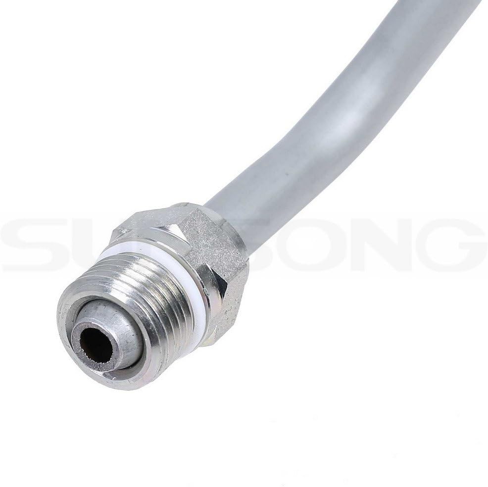 Sunsong Power Steering Pressure Hose 3404141 for 2001-2004 Ford Escape & Mazda Tribute 3.0L