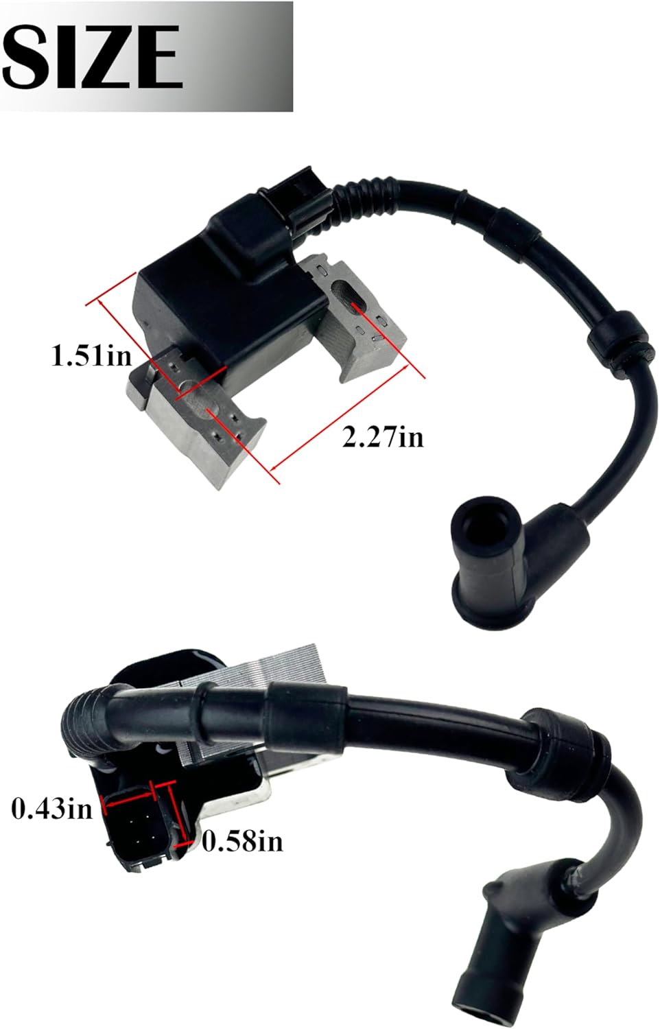 Honda Ignition Coil 30500-Z6L-043 for GX630 GX660 GX690 GXV630 GXV660